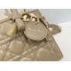 Fake Dior Mini Lady Dior Arco Cannage Lambskin Bag Warm Biscuit Knockoff Clone Sale Online Premium Replica Dior Mini Lady Dior Arco Cannage Lambskin Bag Warm Biscuit At Cheap Price