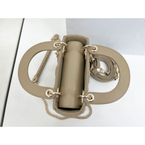 Fake Dior Mini Lady Dior Arco Cannage Lambskin Bag Warm Biscuit Knockoff Clone Sale Online Premium Replica Dior Mini Lady Dior Arco Cannage Lambskin Bag Warm Biscuit At Cheap Price