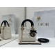 Fake Dior Mini Lady Dior Arco Cannage Lambskin Bag Beige/Black Knockoff Clone Sale Online Premium Replica Dior Mini Lady Dior Arco Cannage Lambskin Bag Beige/Black At Cheap Price