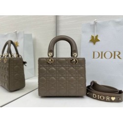 Premium Replica Dior Lady Dior My ABC Dior Small Arco D.I.O.R. Pendant Stone Gray Metal At Cheap Price