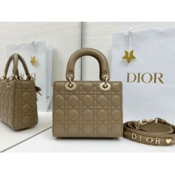 Premium Replica Dior Lady Dior My ABC Dior Small Arco D.I.O.R. Pendant Taupe gray metal At Cheap Price