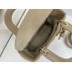 Premium Replica Dior Lady Dior My ABC Dior Small Arco D.I.O.R. Pendant Taupe gray metal At Cheap Price