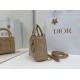 Premium Replica Dior Mini Lady Dior Arco bag with beige D.I.O.R charms At Cheap Price