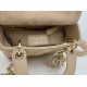 Premium Replica Dior Mini Lady Dior Arco bag with beige D.I.O.R charms At Cheap Price