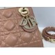 Fake Dior Mini Lady Dior Arco bag with powder pink D.I.O.R charms Knockoff Clone Sale Online Premium Replica Dior Mini Lady Dior Arco bag with powder pink D.I.O.R charms At Cheap Price