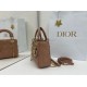 Fake Dior Mini Lady Dior Arco bag with powder pink D.I.O.R charms Knockoff Clone Sale Online Premium Replica Dior Mini Lady Dior Arco bag with powder pink D.I.O.R charms At Cheap Price