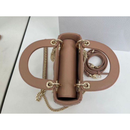 Fake Dior Mini Lady Dior Arco bag with powder pink D.I.O.R charms Knockoff Clone Sale Online Premium Replica Dior Mini Lady Dior Arco bag with powder pink D.I.O.R charms At Cheap Price