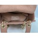 Fake Dior Mini Lady Dior Arco bag with powder pink D.I.O.R charms Knockoff Clone Sale Online Premium Replica Dior Mini Lady Dior Arco bag with powder pink D.I.O.R charms At Cheap Price