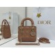Fake Dior Mini Lady Dior Arco bag with powder pink D.I.O.R charms Knockoff Clone Sale Online Premium Replica Dior Mini Lady Dior Arco bag with powder pink D.I.O.R charms At Cheap Price
