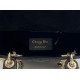 Fake Dior Mini Lady Dior Arco bag with black D.I.O.R charms and gold hardware Knockoff Clone Sale Online Premium Replica Dior Mini Lady Dior Arco bag with black D.I.O.R charms and gold hardware At Cheap Price