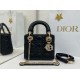 Fake Dior Mini Lady Dior Arco bag with black D.I.O.R charms and gold hardware Knockoff Clone Sale Online Premium Replica Dior Mini Lady Dior Arco bag with black D.I.O.R charms and gold hardware At Cheap Price