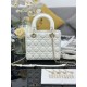 Fake Small Lady Dior My ABCDior bag with D.I.O.R white cannage lambskin pendant Knockoff Clone Sale Online Premium Replica Small Lady Dior My ABCDior bag with D.I.O.R white cannage lambskin pendant At Cheap Price