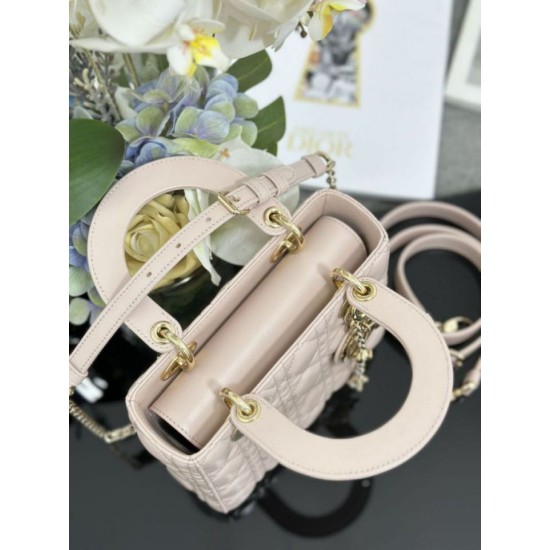 Fake Small Lady Dior My ABCDior bag with D.I.O.R pink cannage lambskin pendant Knockoff Clone Sale Online Premium Replica Small Lady Dior My ABCDior bag with D.I.O.R pink cannage lambskin pendant At Cheap Price