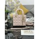 Fake Small Lady Dior My ABCDior bag with D.I.O.R pink cannage lambskin pendant Knockoff Clone Sale Online Premium Replica Small Lady Dior My ABCDior bag with D.I.O.R pink cannage lambskin pendant At Cheap Price