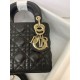 Premium Replica Mini Lady Dior bag with black cannage stitching At Cheap Price
