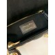 Premium Replica Mini Lady Dior bag with black cannage stitching At Cheap Price