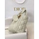 Premium Replica Mini Lady Dior bag with white cannage stitching At Cheap Price