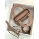 Premium Replica Mini Lady Dior bag with pink cannage stitching At Cheap Price