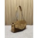Premium Replica YSL Saint Laurent Large Calypso Envelope Handbag Brown Suede At Cheap Price