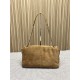 Premium Replica YSL Saint Laurent Large Calypso Envelope Handbag Brown Suede At Cheap Price