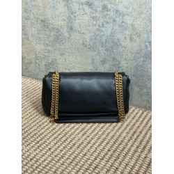 Premium Replica YSL Saint Laurent Small Calypso Hobo Bag Black At Cheap Price