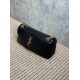 Premium Replica YSL Saint Laurent Small Calypso Hobo Bag Black At Cheap Price