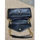 Premium Replica YSL Saint Laurent Small Calypso Hobo Bag Black At Cheap Price