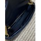 Premium Replica YSL Saint Laurent Small Calypso Hobo Bag Black At Cheap Price