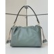 Premium Replica Fendi Medium/Large Mamma Baguette shoulder bag Blue At Cheap Price