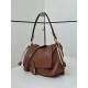 Premium Replica Fendi Medium/Large Mamma Baguette shoulder bag Brown At Cheap Price