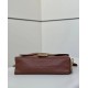 Premium Replica Fendi Medium/Large Mamma Baguette shoulder bag Brown At Cheap Price