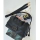 Premium Replica Fendi Medium/Large Mamma Baguette shoulder bag Black At Cheap Price