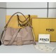 Premium Replica Fendi Medium/Large Mamma Baguette shoulder bag light brown At Cheap Price