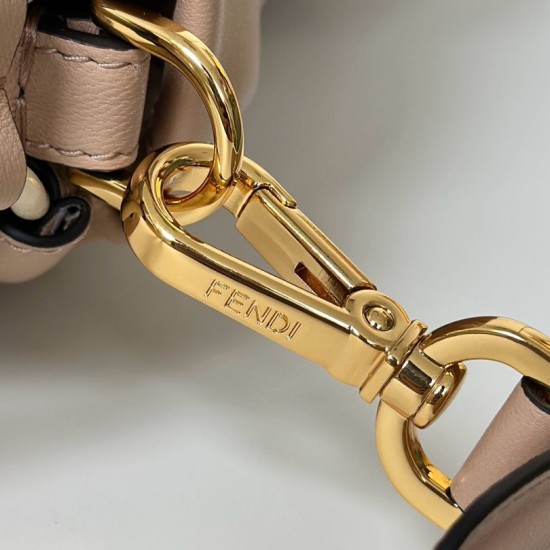 Premium Replica Fendi Medium/Large Mamma Baguette shoulder bag light brown At Cheap Price