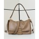 Premium Replica Fendi Medium/Large Mamma Baguette shoulder bag taupe nappa At Cheap Price