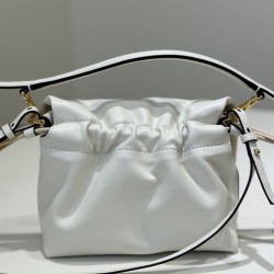 Premium Replica Fendi Small Mamma Baguette shoulder bag White At Cheap Price
