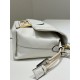 Premium Replica Fendi Small Mamma Baguette shoulder bag White At Cheap Price