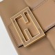 Premium Replica Fendi Small Mamma Baguette shoulder bag Light Brown At Cheap Price