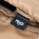 Premium Replica Fendi Small Mamma Baguette shoulder bag Light Brown At Cheap Price