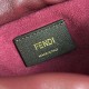 Premium Replica Fendi Medium/Large Mamma Baguette shoulder bag Burgundy At Cheap Price