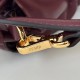 Premium Replica Fendi Medium/Large Mamma Baguette shoulder bag Burgundy At Cheap Price