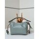 Premium Replica Fendi Small Mamma Baguette shoulder bag Blue At Cheap Price