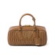 Premium Replica Miu Miu Arcadie Matelasse Nappa Bag Coffee At Cheap Price