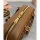 Premium Replica Miu Miu Arcadie Matelasse Nappa Bag Coffee At Cheap Price