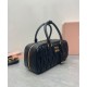 Premium Replica Miu Miu Arcadie Matelasse Nappa Bag Black At Cheap Price