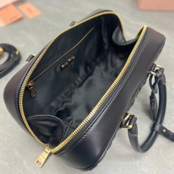 Premium Replica Miu Miu Arcadie Matelasse Nappa Bag Black At Cheap Price