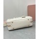 Premium Replica Miu Miu Arcadie Matelasse Nappa Bag Cream At Cheap Price