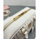 Premium Replica Miu Miu Arcadie Matelasse Nappa Bag Cream At Cheap Price