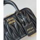 Premium Replica Miu Miu Arcadie Matelasse Mini Nappa Bag Black At Cheap Price