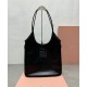 Premium Replica Miu Miu IVY tote bag 5BG231 Black At Cheap Price